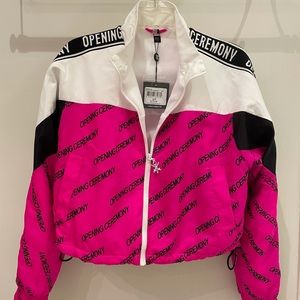 Opening Ceremony Magenta Crop Jacket. NWT!